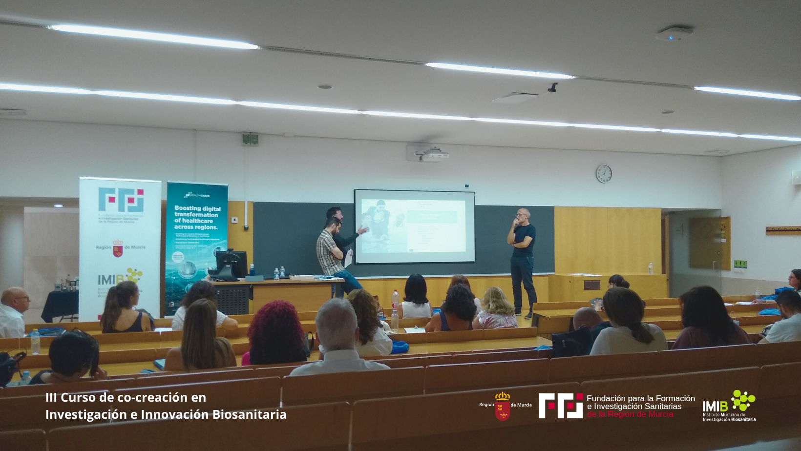 Imagen Técnicos del SAIT y LIDiTeB asisten al III Curso de co-creación en Investigación e Innovación Biosanitaria organizado por el FFIS