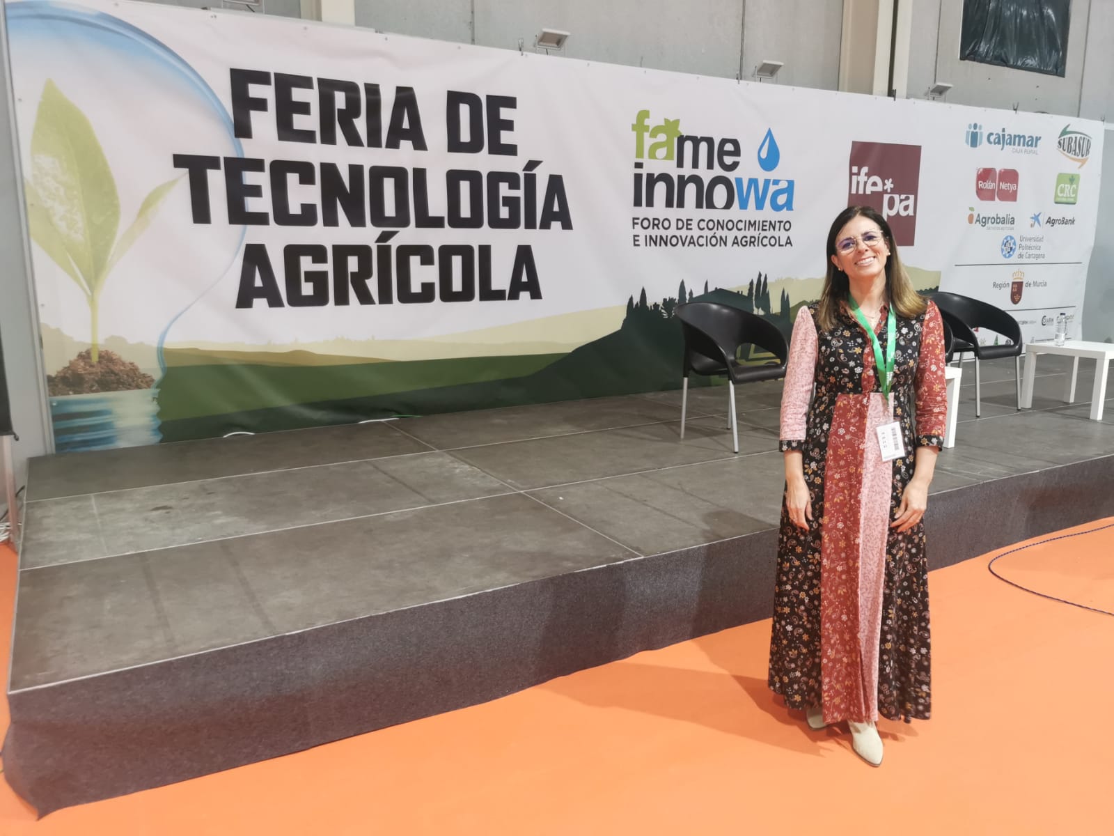 Imagen La UPCT muestra en la Feria Agrícola tecnologías para formar en prevención de riesgos laborales